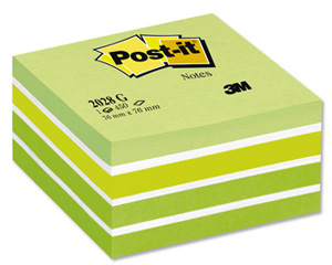 Piezmju lmlapias, 51*51mm, citrona krs, 400 lapias, Post-it